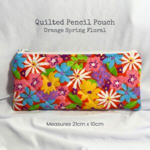 orange spring floral